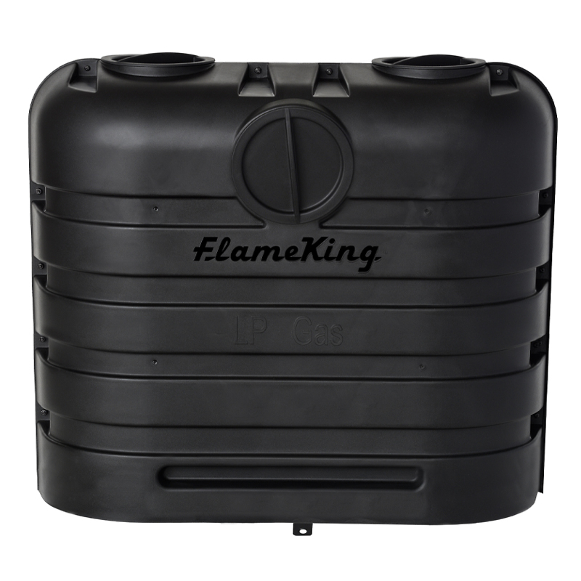 Flame King, dual 30 lb propane tank cover - black, YSN-PCC-RV30